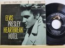 ELVIS PRESLEY Heartbreak Hotel RCA EPA-821 VG blk lbl DOT sil. lines title back