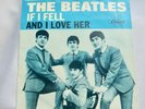 The Beatles And I Love Her / If I Fell 45 Record & Capitol 5235 Picture Sleeve
