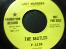 THE BEATLES-LADY MADONNA/The Inner Light 45 GREEN LABEL PROMO Capitol P2138