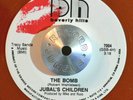 PSYCH MOD 45 - JUBAL'S CHILDREN - THE BOMB /THANKS A LOT Colored Wax VG++ HEAR