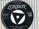 ROCK'N'ROLL-GEORGE HAMILTON IV-A ROSE AND A CANDY BAR/IF YOU DONT KNOW-UK LONDON