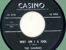 CASINOS Why Am I a Fool / My Love for You 45rpm Casino 1960 doo-wop
