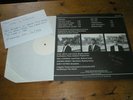 Signed Original TEST PRESSING LP Paul Nova Trees Without Leaves (minimal synth)