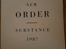 New Order Substance (1987) UK Double Album LP Records #899. Used condition
