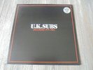 U.K. Subs - Recorded 1979 - 1981 UK LP ABSTRACT BLUE VINYL w/STENCIL PUNK/KBD