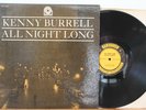 Kenny Burrell LP “All Night Long”   Prestige 7289   CLEAN Mono DG   RVG   Promo