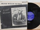 Blind Willie McTell LP “Last Session”   Bluesville 1040   Orig RVG Mono