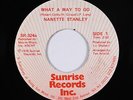 70s Soul Funk Disco 45 - Nanette Stanley - What A Way To Go - Sunrise - mp3