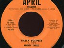 Mighty Threes - Rasta Business / Sata US April 7