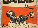 Miles Davis Blows 10” LP Vinyl Esquire 20-041 1954 Sleeve Is VG Media VG+