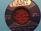 45 RPM Jerry Landis ( Paul Simon ) AMY 875 Lone Teen Ranger  VG++