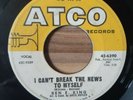 Rare Northern Soul - Ben E. King - I Cant Break The News (Atco)