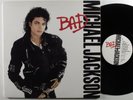 MICHAEL JACKSON Bad EPIC LP VG+ promo gatefold