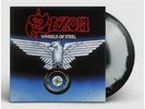 SAXON WHEELS OF STEEL SPLATTERED COLOURED VINYL 2018 SEALED