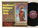 SOUTHWEST MICHIGAN STATE CHOIR Salvation is Free Black Gospel HARVEY Cover LP