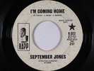 Northern Soul 45 - September Jones - I'm Coming Home/No More Love - Kapp - mp3