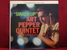 ART PEPPER QUINTET Smack Up CONTEMPORARY S7602 STEREO LP