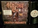 HALLOWS EVE Death & Insanity LP RARE THRASH METAL ORIGINAL METAL BLADE