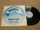 EX  Carol Kalphat ft Clint Eastwood- African Land 1978 UK 12