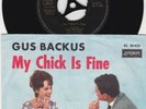 GUS BACKUS auf LONDON * 1961* wie NEU    MY CHICK IS FINE * You can't go it home