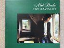 NICK DRAKE   Five Leaves Left LP. V Rare 1st UK Press 1969 Stunning Condition