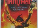 KR9	Manowar	The Triumph of Steel	EU TRANSPARENT GREEN VINYL 2LP   200 MADE   NEW