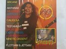 rare BLACKTHORN zine SLAYER EXODUS TESTAMENT DEATH ANGEL SADUS NUCLEAR ASSAULT