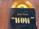 Kate Bush WOW b/w Fullhouse Canada RARE 7” single HARVEST 72803 gold vinyl