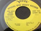 N SOUL PROMO DJ 45 Baby You Satisfy Me/We All KING DAVIS HOUSE ROCKERS  VERVE