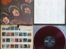 The Beatles - Rubber Soul (1966) LP (VG++)  RARE ltd. RED Vinyl 1st plus Inners