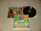 THE BEATLES SGT PEPPER UK ORIGINAL BLACK & YELLOW PARLOPHONE LP DASH 1 MATRIXES