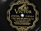 Waring's Pennsylvanians VICTOR 21810 E+ PRE WAR JAZZ / DANCE BAND 78