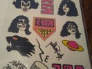 KISS ALIVE II TATTOOS sheet MINT