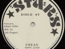 ** TAPPA ZUKIE  FREAK  12inch  SOUGHT AFTER JAMAICAN DISCO FUNK CLASSIC