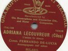 Fernando De LUCIA - Adriana Lecouvreur (Cilea): L'anima ho stanza