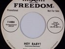 BILL LAWRENCE: Hey Baby US Freedom Rare Rockabilly Promo 45 NM Superb