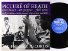 Chet Baker/Art Pepper/Phil Urso - Picture Of Heath LP - Pacific Jazz Mono DG VG+