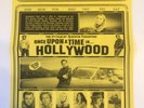Once Upon a Time in Hollywood TARANTINO New Beverly Cinema Calendar August 2019
