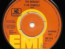 Barbara Hall - You Brought It On Yourself - EMI  - Northern Soul / Mod