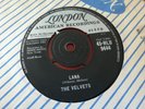 THE VELVETS LANA / LAUGH 1961 LONDON 45-HLU 9444 RARE