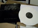 AC/DC Back In Black australian white colored vinyl LP NEW