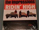 The Impressions Ridin' High NEVER OPENED   ABC-Paramount LP ABC- SOUL WLP MONO