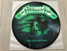 Metallica - Ride The Lightning Picture Disc Green with Cover    Slayer,Megadeth