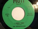 THE SOPHISTICATES   I NEED YOU   MUTT “PROMO”   Rare Orig. Northern Soul 45