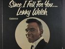 LENNY WELCH: Since I Fell For You LP (Mono, tiny writing & rubber stamp on back