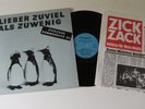 LIEBER ZUVIEL ALS ZUWENIG - VINYL LP mit POSTER ZICK ZACK EINSTÜRZENDE NEUBAUTEN