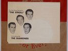THE DIAMONDS: The Stroll US Mercury PROMO INSERT  Doo Wop Rocker 45 NM Rare