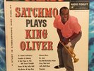 Louis Armstrong LP Satchmo Plays King Oliver ORIGINAL (1960) Audio Fidelity