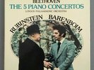 F579 Beethoven The 5 Piano Concertos Rubinstein Barenboim 5LP RCA CRL5-1415 St