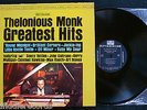 THELONIOUS MONK-GREATEST HITS-Original Jazz Album In Stereo-RIVERSIDE #RLP 9421